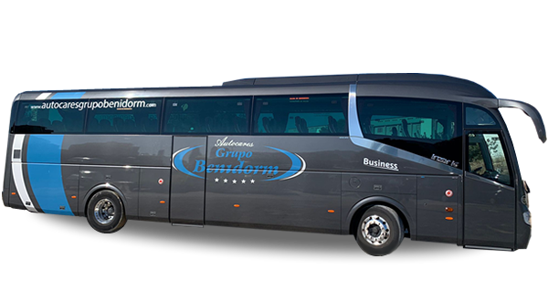 Rental of Coaches, Bus in Benidorm, Alicante