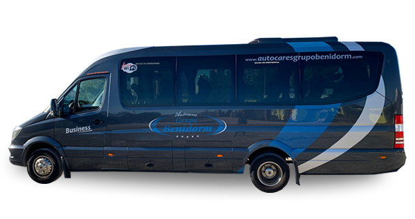 Microbuses, Bus Rental in Benidorm, Alicante